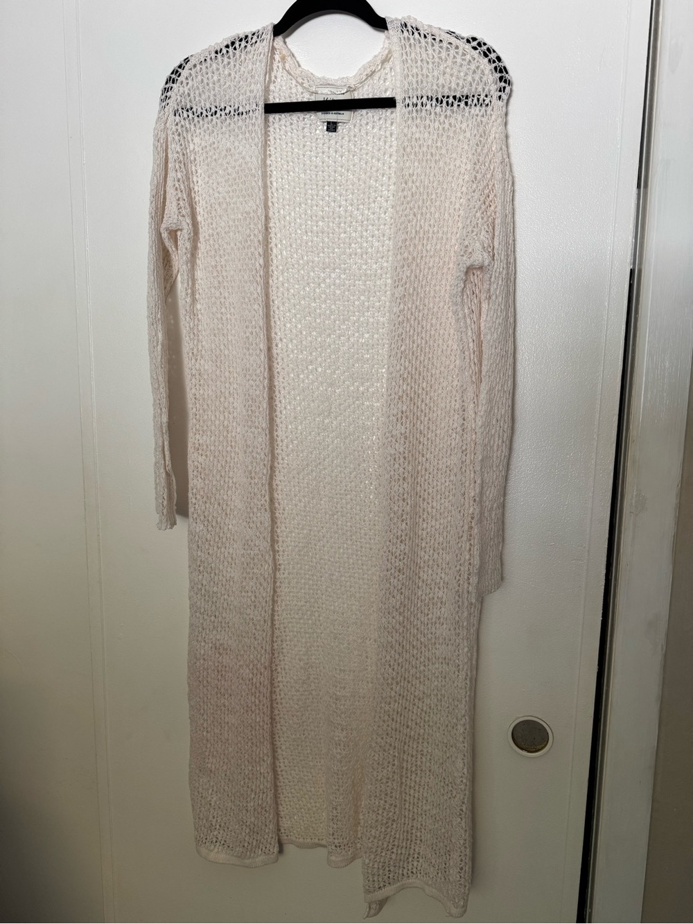 Cotton On Blush Open-Knit Longline Cardigan